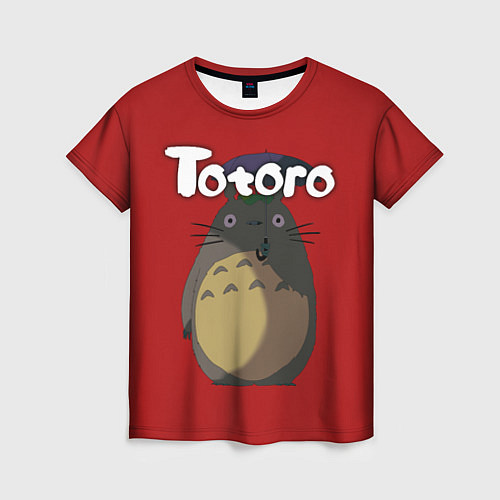 Женская футболка Totoro / 3D-принт – фото 1