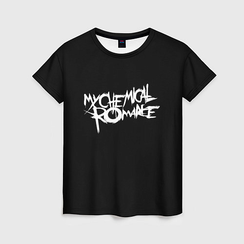 Женская футболка My Chemical Romance spider / 3D-принт – фото 1