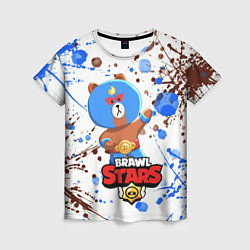 Женская футболка BRAWL STARS EL BROWN