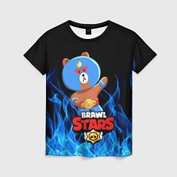 Женская футболка BRAWL STARS EL BROWN