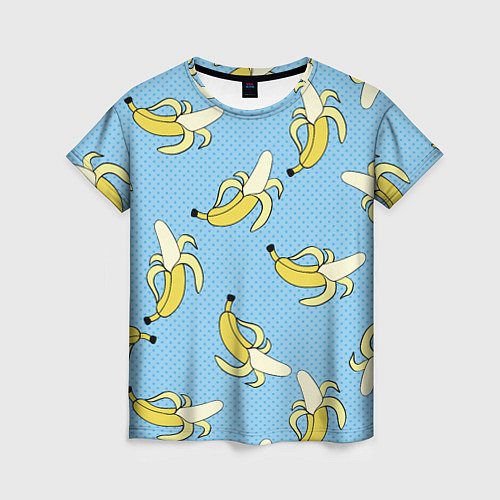 Женская футболка Banana art / 3D-принт – фото 1