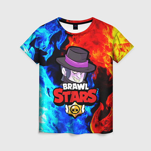 Женская футболка BRAWL STARS MORTIS / 3D-принт – фото 1
