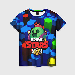 Женская футболка BRAWL STARS SPIKE