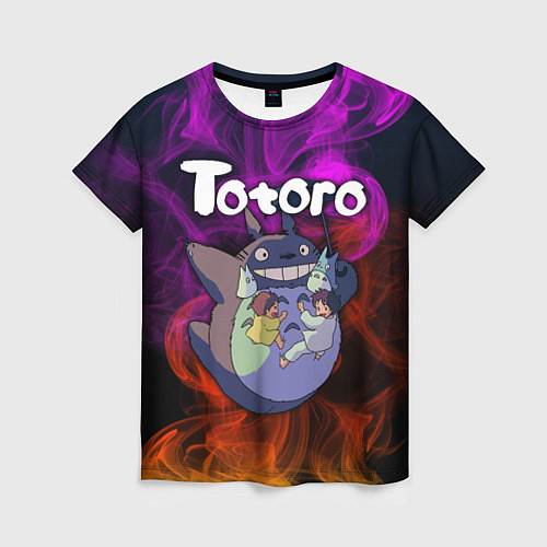 Женская футболка Totoro / 3D-принт – фото 1