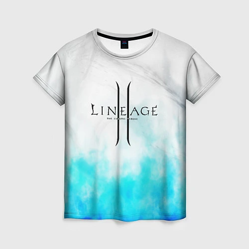 Женская футболка LINEAGE 2 / 3D-принт – фото 1