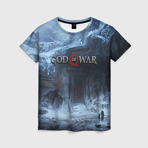 Женская футболка GOD OF WAR / 3D-принт – фото 1