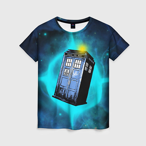 Женская футболка Doctor Who / 3D-принт – фото 1