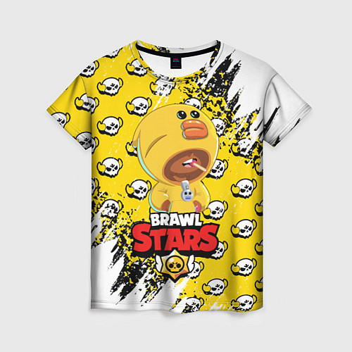 Женская футболка BRAWL STARS SALLY LEON / 3D-принт – фото 1