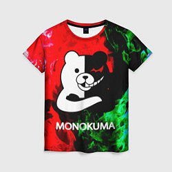 Женская футболка MONOKUMA