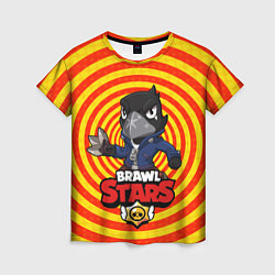 Футболка женская Brawl Stars CROW, цвет: 3D-принт