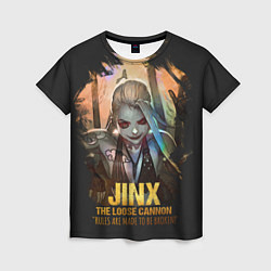 Женская футболка Jinx