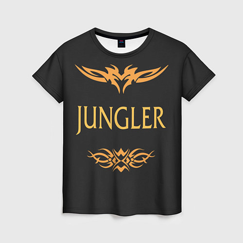 Женская футболка Jungler / 3D-принт – фото 1