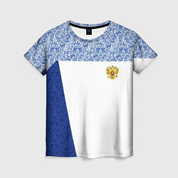Женская футболка Форма России