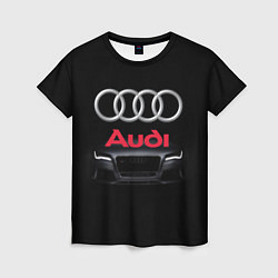 Женская футболка AUDI