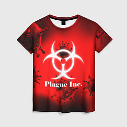 Женская футболка PLAGUE INC