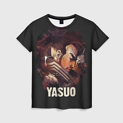 Женская футболка Yasuo