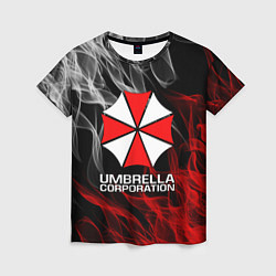 Футболка женская UMBRELLA CORP, цвет: 3D-принт