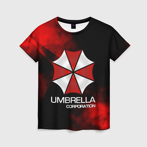 Женская футболка UMBRELLA CORP / 3D-принт – фото 1