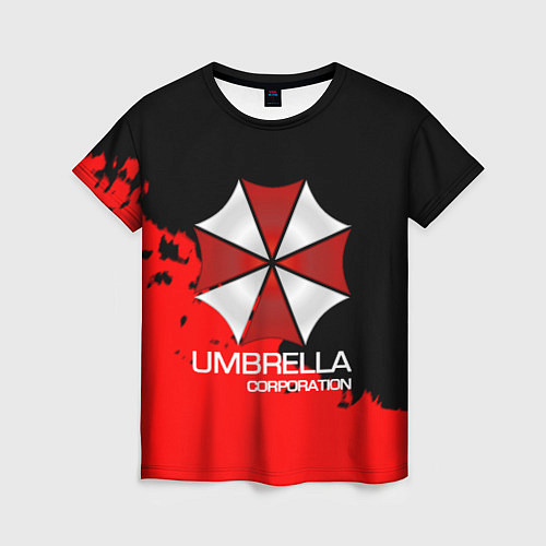 Женская футболка UMBRELLA CORP / 3D-принт – фото 1