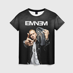 Футболка женская EMINEM, цвет: 3D-принт