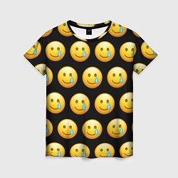 Женская футболка New Emoji