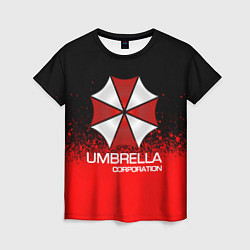 Футболка женская UMBRELLA CORP, цвет: 3D-принт