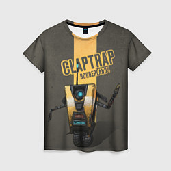 Женская футболка Claptrap