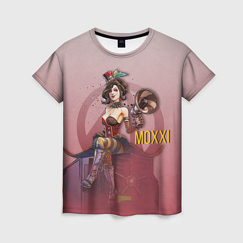 Женская футболка Mad Moxxi / 3D-принт – фото 1