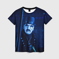 Футболка женская King Diamond, цвет: 3D-принт