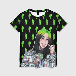 Женская футболка Billie Eilish