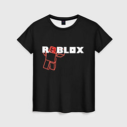 Женская футболка Роблокс Roblox