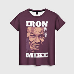 Женская футболка Mike Tyson