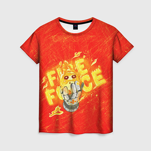 Женская футболка Fire Force / 3D-принт – фото 1
