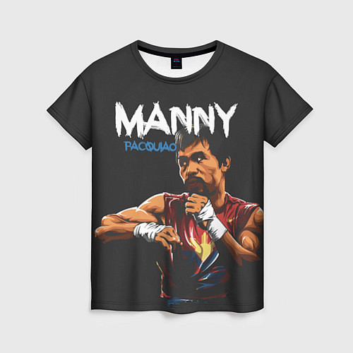 Женская футболка Manny / 3D-принт – фото 1