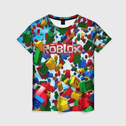 Женская футболка Roblox Cubes
