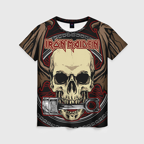 Женская футболка Iron Maiden / 3D-принт – фото 1