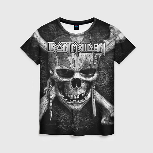 Женская футболка Iron Maiden / 3D-принт – фото 1