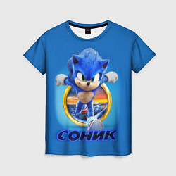 Женская футболка SONIC