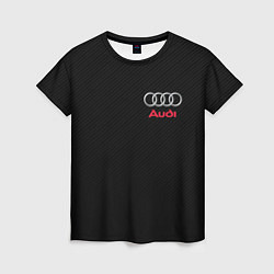 Женская футболка AUDI