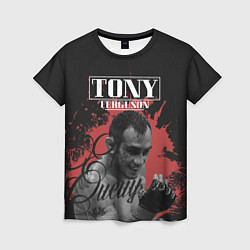 Женская футболка Tony Ferguson