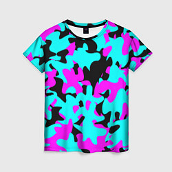 Женская футболка Modern Camouflage