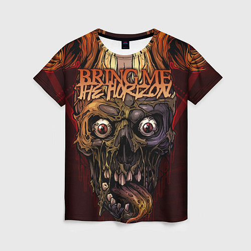 Женская футболка Bring Me the Horizon / 3D-принт – фото 1