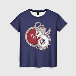 Женская футболка Козерог Знак Зодиака