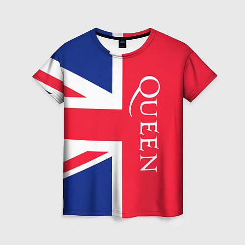 Женская футболка Queen / 3D-принт – фото 1