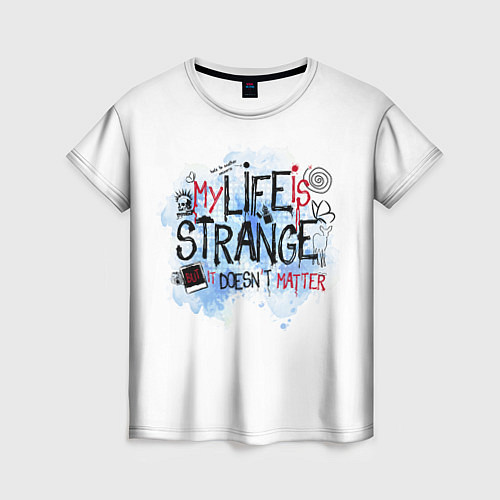 Женская футболка LIFE IS STRANGE / 3D-принт – фото 1