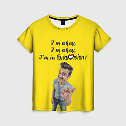 Футболка женская Little Big: I'm in Eurovision, цвет: 3D-принт