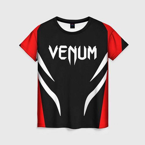 Женская футболка Venum спина / 3D-принт – фото 1