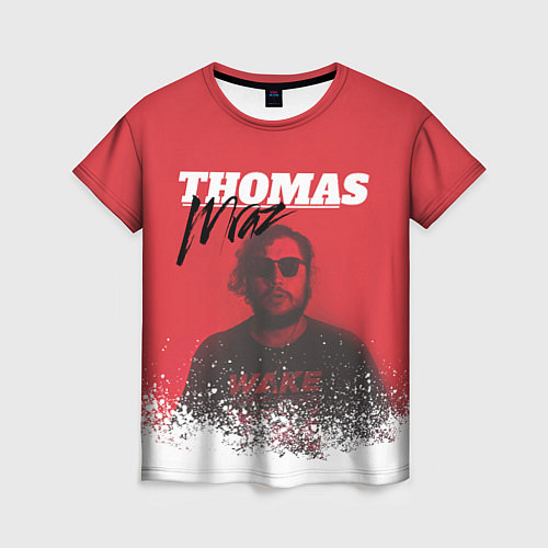 Женская футболка Thomas Mraz / 3D-принт – фото 1