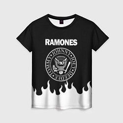 Женская футболка RAMONES