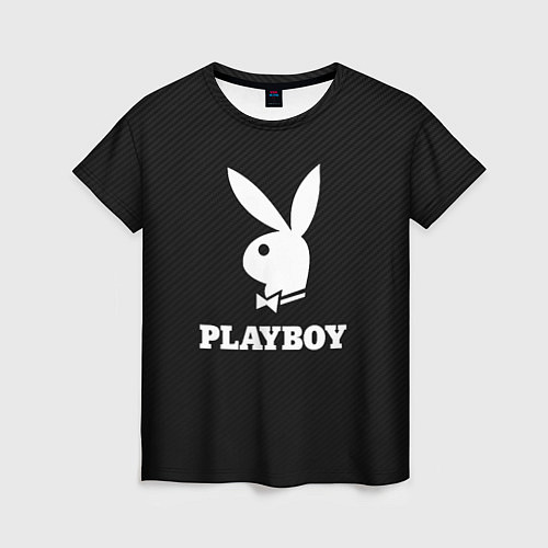 Женская футболка PLAYBOY / 3D-принт – фото 1